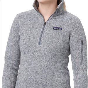 Patagonia Better Sweater 1/4 ZIP Birch White - M
